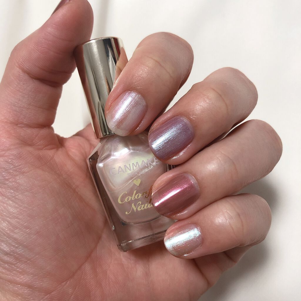 カラフルネイルズ/キャンメイク/マニキュアを使ったクチコミ(6枚目)