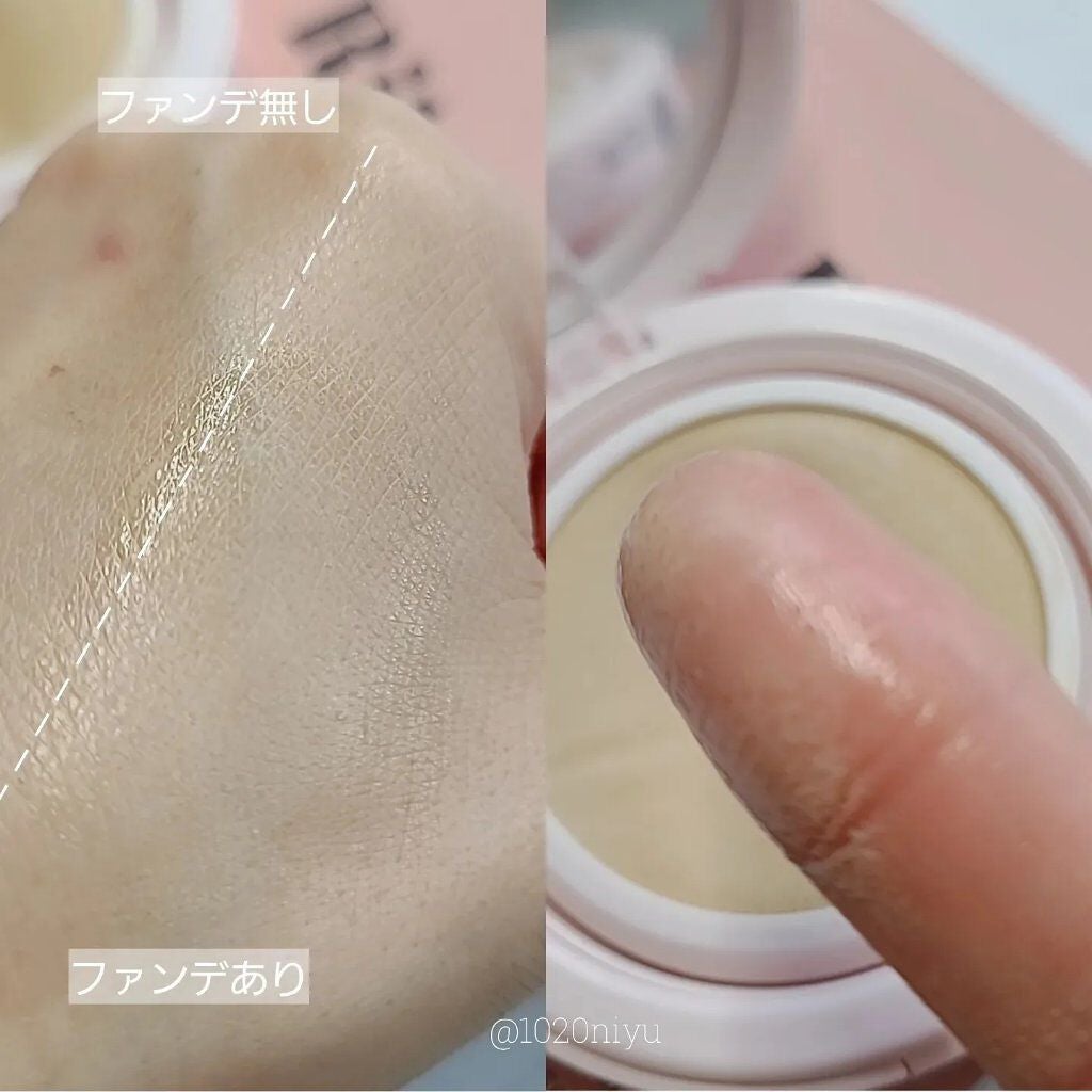 アクアリースキンウェア/ESPRIQUE/クッションファンデーションを使ったクチコミ(7枚目)