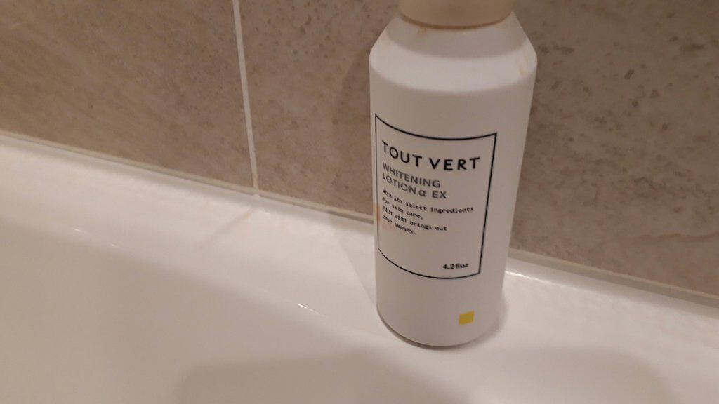 薬用ホワイトニングローションα EX/TOUT VERT/化粧水を使ったクチコミ(1枚目)
