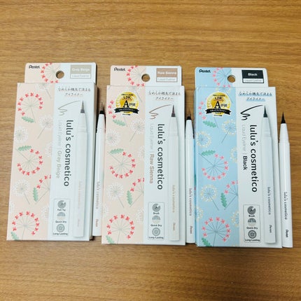 リキッドアイライナー/ルルズコスメティコ/リキッドアイライナーを使ったクチコミ(5枚目)