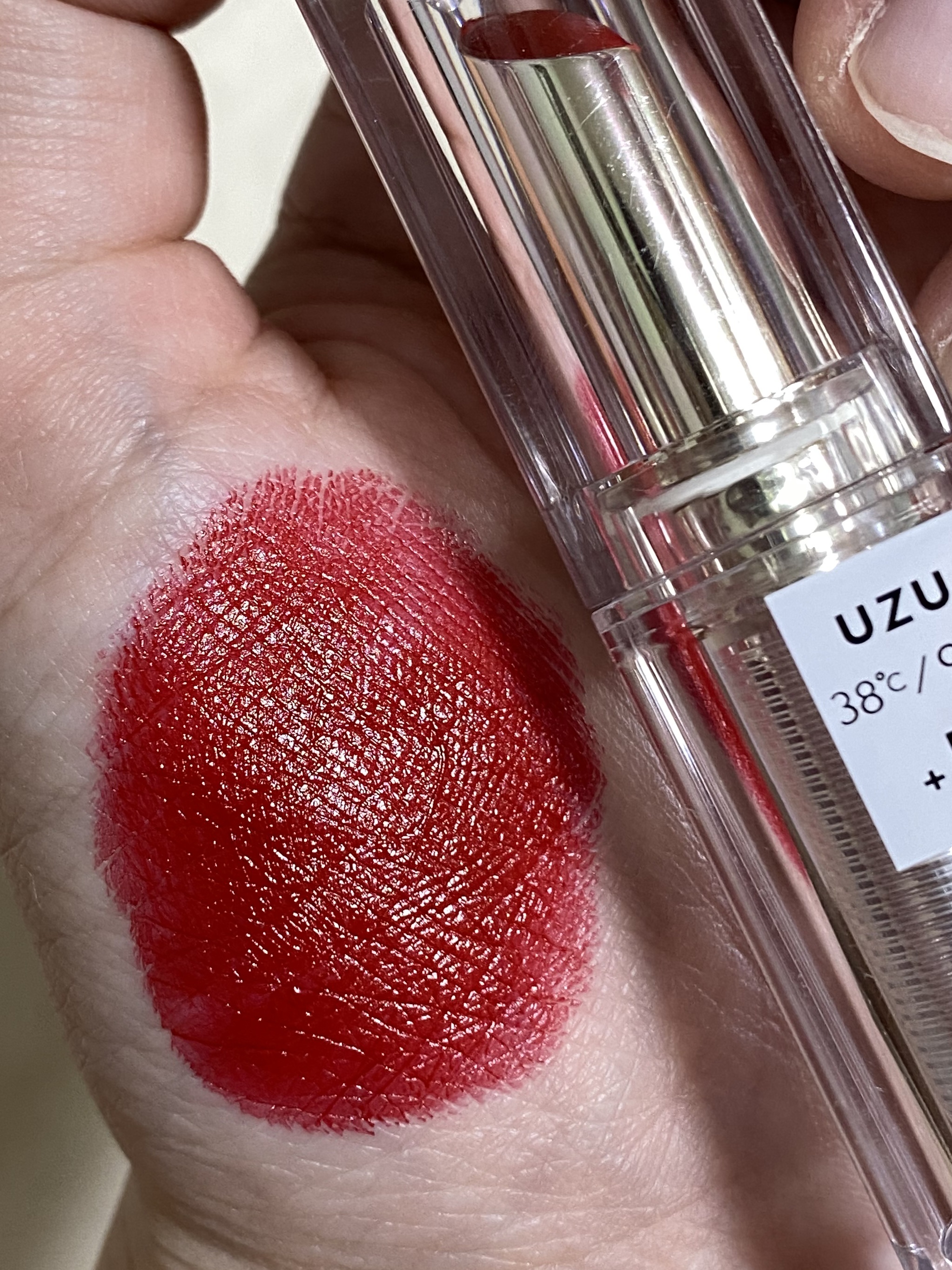  38°C / 99°F Lipstick <TOKYO>/UZU BY FLOWFUSHI/口紅を使ったクチコミ（3枚目）