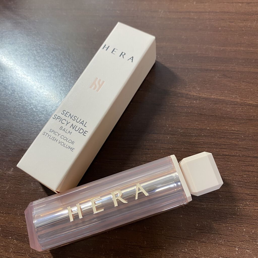 センシュアルスパイシーヌードバーム/HERA/口紅を使ったクチコミ（2枚目）