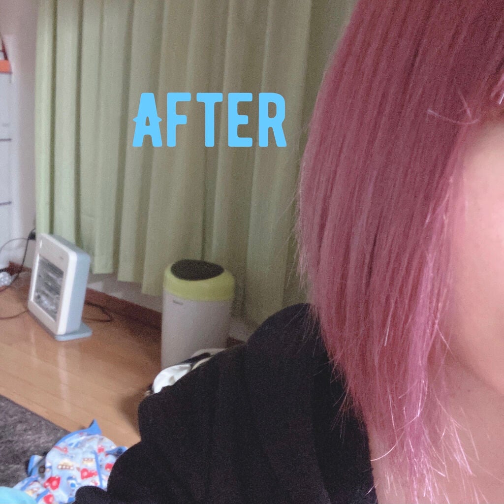 エンシェールズカラーバター/エンシェールズ/ヘアカラーを使ったクチコミ(3枚目)