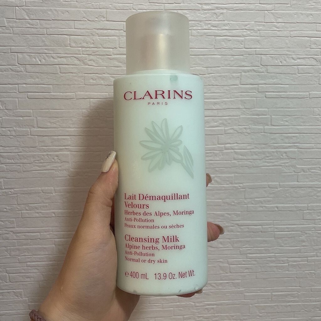 クレンジング ミルク ドライ／ノーマル 限定スペシャルサイズ400ml/CLARINS/ミルククレンジングを使ったクチコミ（1枚目）