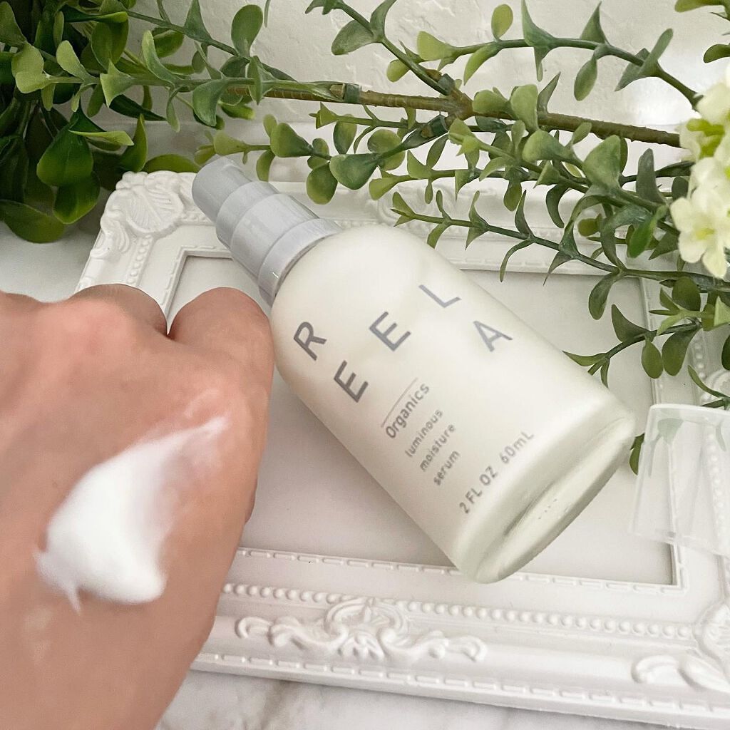 ルミナス モイスチャーセラム/REELA Organics/美容液を使ったクチコミ（3枚目）