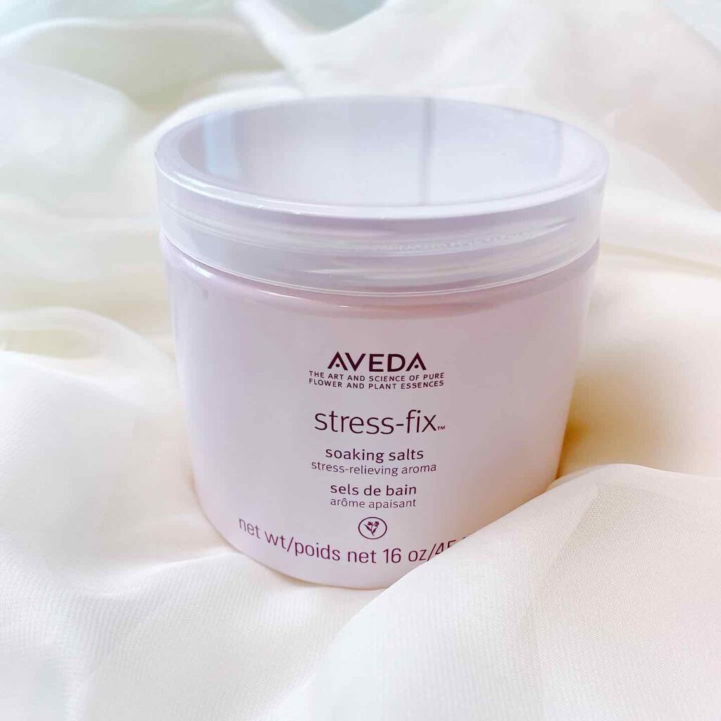 ストレス フィックス シリーズ ラベンダー バスソルト/AVEDA/入浴剤を使ったクチコミ（1枚目）