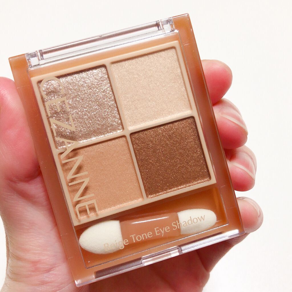 ベージュトーンアイシャドウ/CEZANNE/アイシャドウパレットを使ったクチコミ（1枚目）