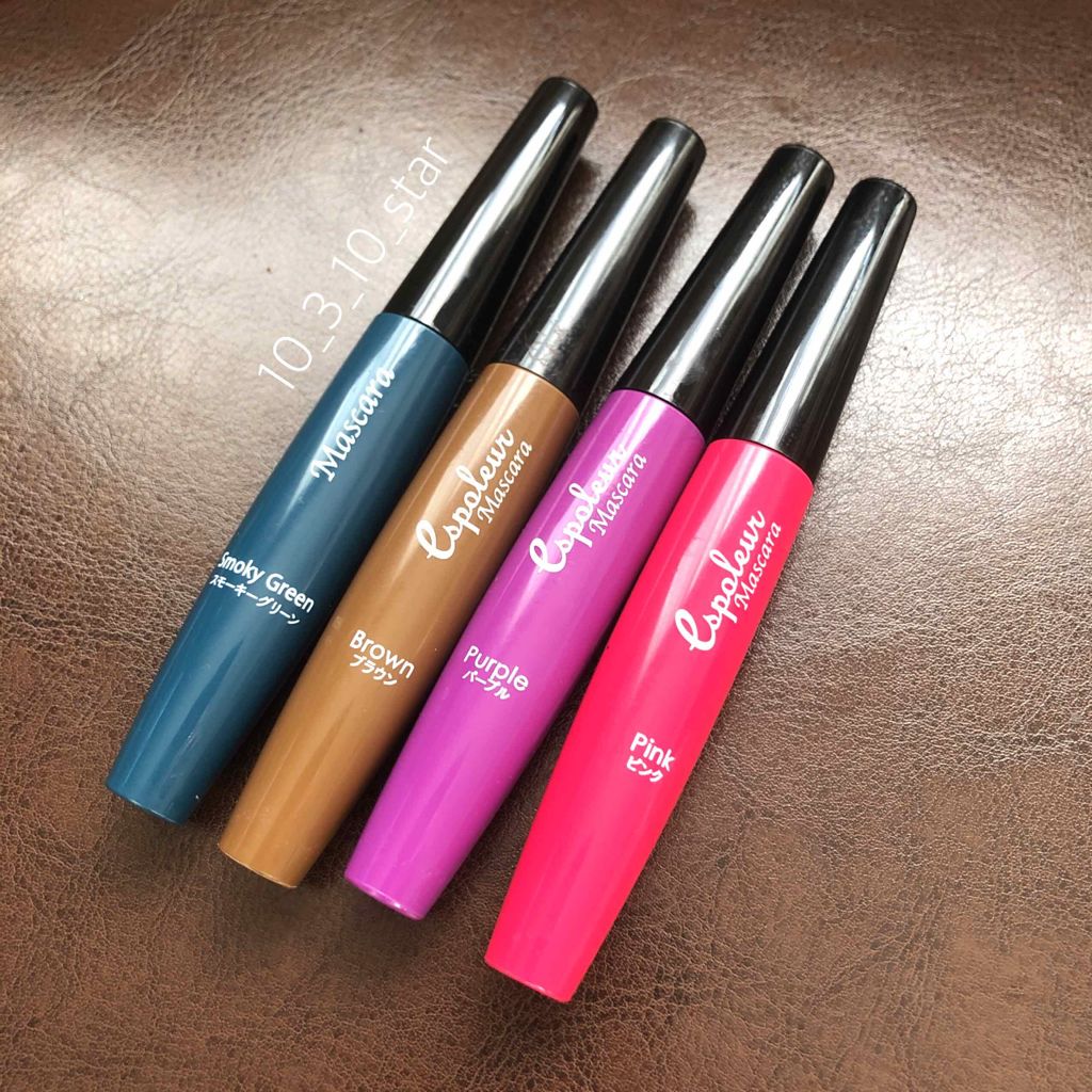 エスポルール カラーマスカラ/エスポルール/マスカラを使ったクチコミ(4枚目)