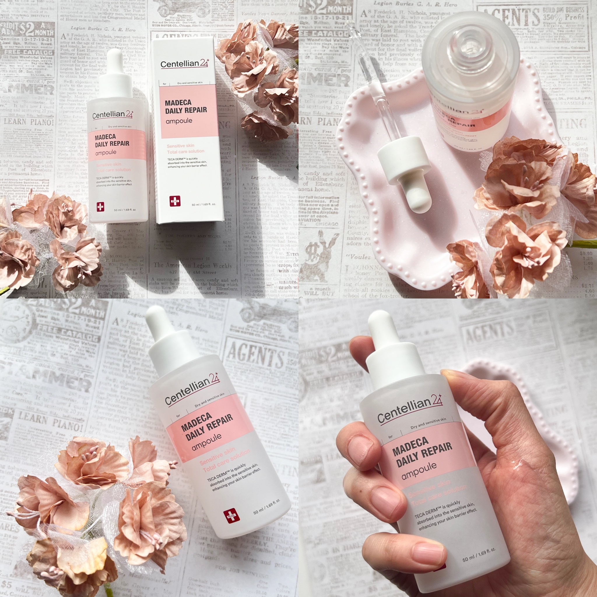 マデカデイリーリペアトナー/センテリアン24/化粧水を使ったクチコミ（2枚目）