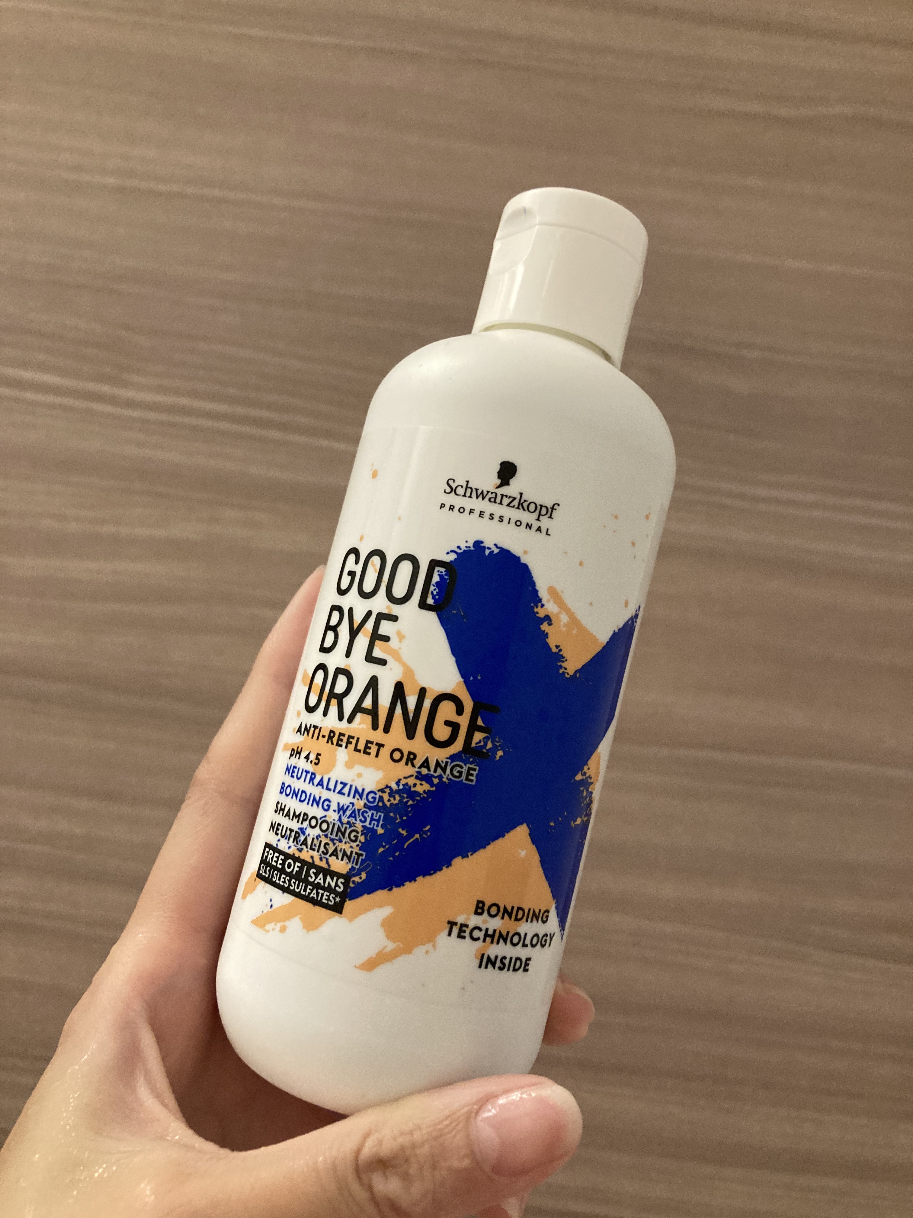 グッバイ オレンジ カラーシャンプー/シュワルツコフ プロフェッショナル/サロンシャンプーを使ったクチコミ（2枚目）