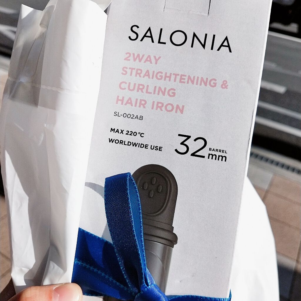 SALONIA 2WAYヘアアイロン/SALONIA/その他ヘアアイロンを使ったクチコミ（1枚目）