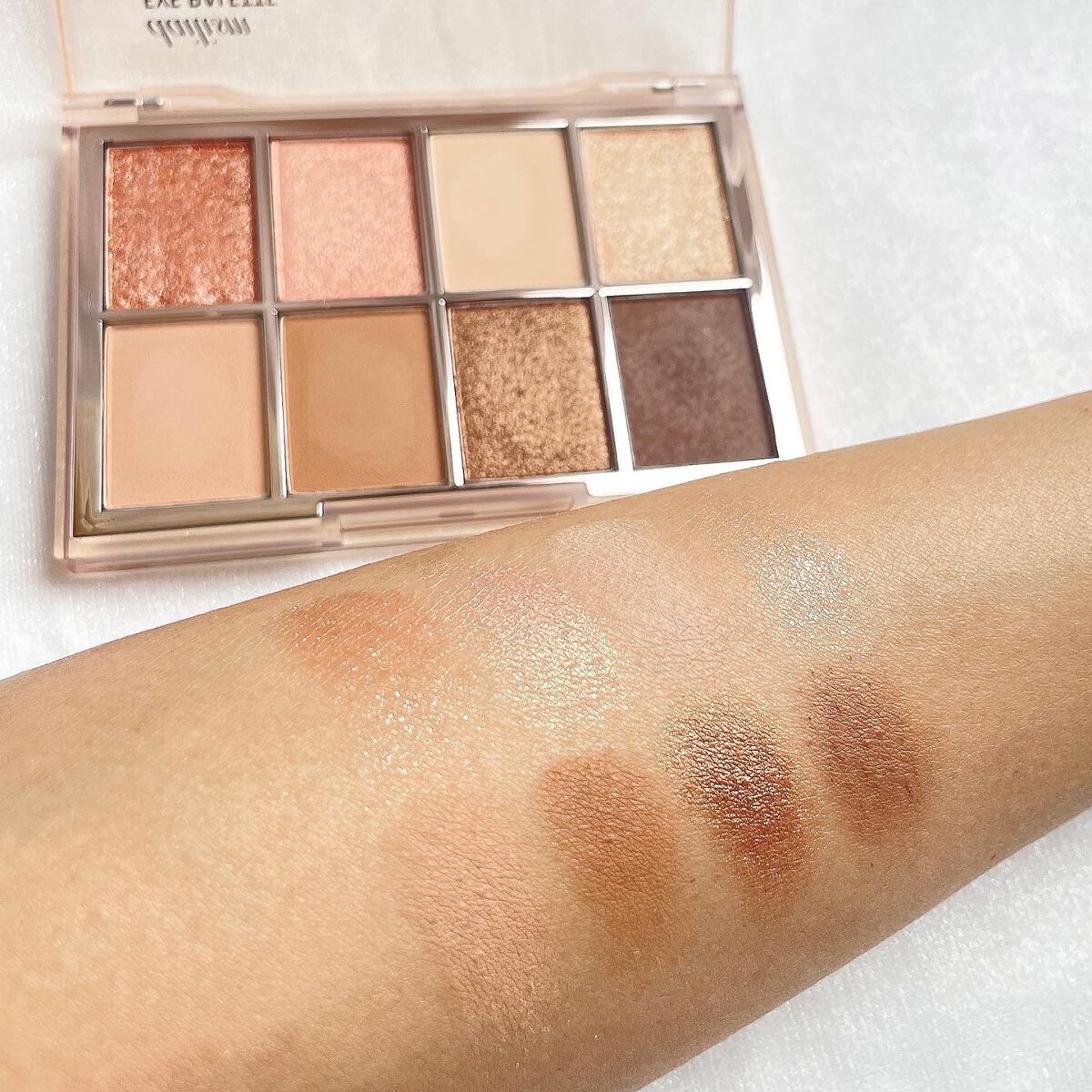 デイリズムアイパレット #Nudie Coral/heimish/アイシャドウパレットを使ったクチコミ（3枚目）