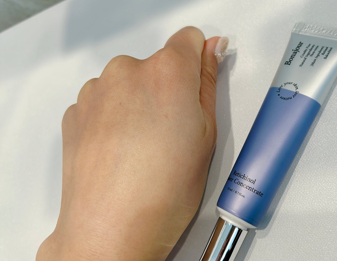 レチノールパワー コンセントレートクリーム/Bonajour/フェイスクリームを使ったクチコミ(7枚目)