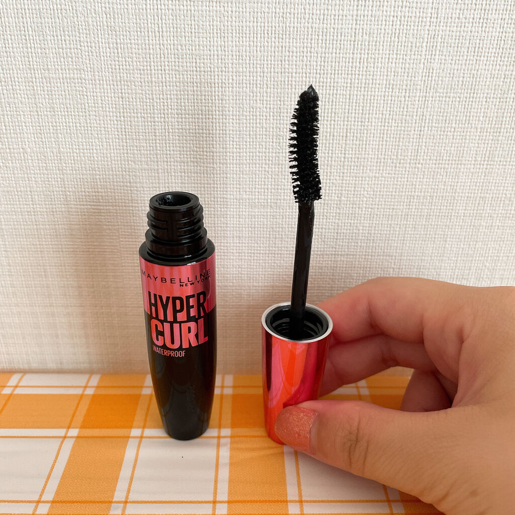 ボリューム エクスプレス ハイパーカール ウォータープルーフ N 01 ブラック/MAYBELLINE NEW YORK/マスカラを使ったクチコミ（1枚目）