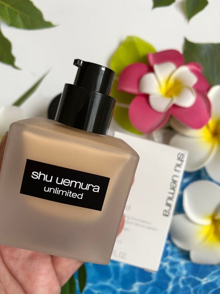 (旧)アンリミテッド ラスティング フルイド/shu uemura/リキッドファンデーションを使ったクチコミ(2枚目)