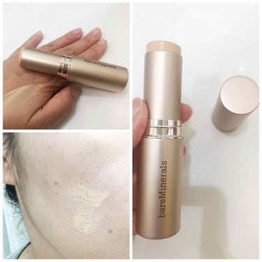 CR ハイドレイティング ファンデーション スティック/bareMinerals/その他ファンデーションを使ったクチコミ（1枚目）