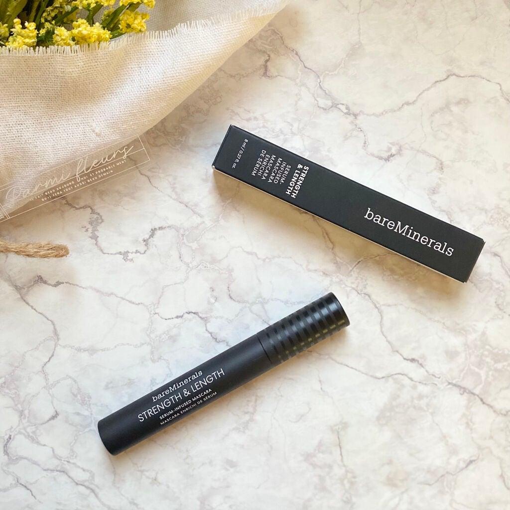 ストレングス & レングス セラム インフューズド マスカラ/bareMinerals/マスカラを使ったクチコミ(5枚目)