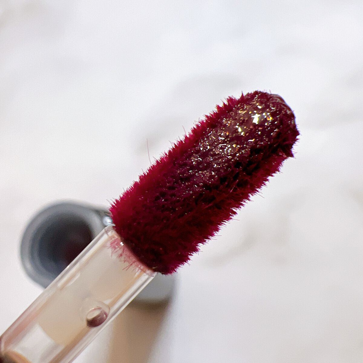 アピュー ジューシーパン スパークリングティント/A’pieu/口紅を使ったクチコミ(5枚目)