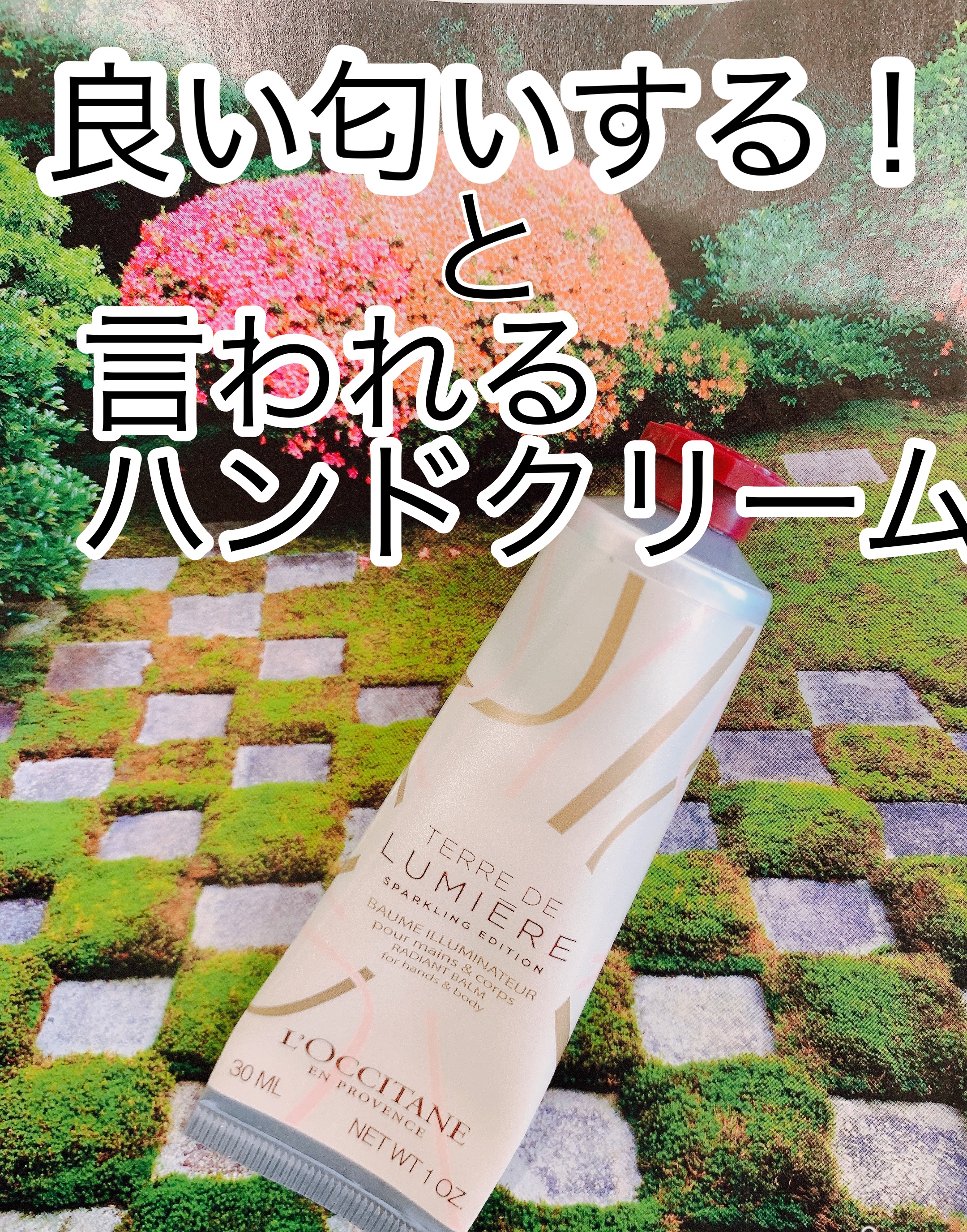 テール ド ルミエール ジョイ ハンドクリーム/L'OCCITANE/ハンドクリームを使ったクチコミ（1枚目）