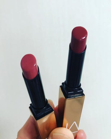 アフターグロー　センシュアルシャイン　リップスティック/NARS/口紅を使ったクチコミ（2枚目）