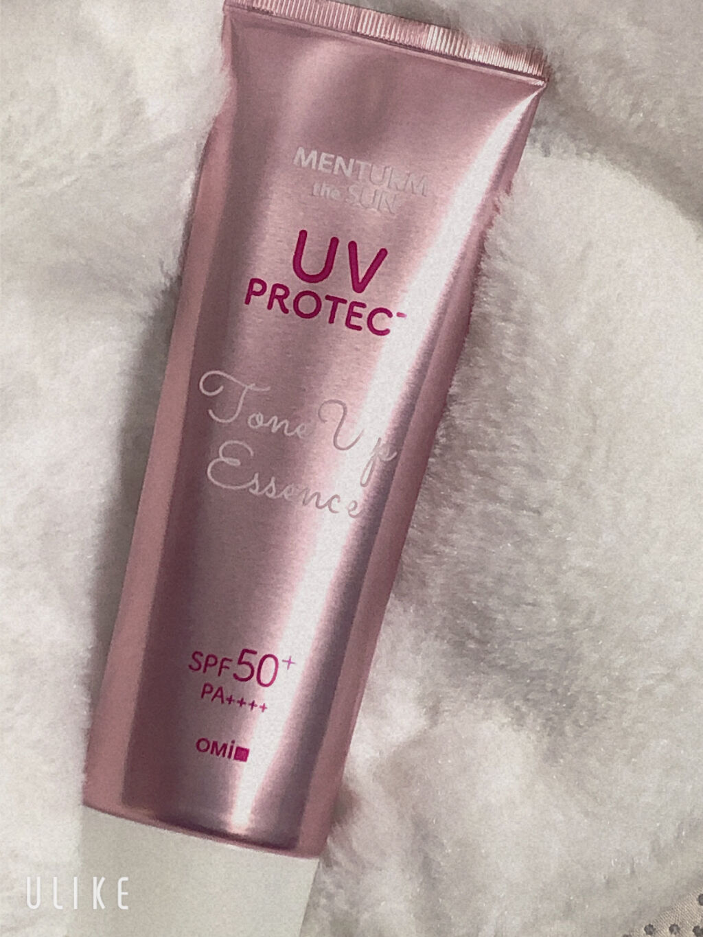 メンタームザサン トーンアップUVエッセンス/メンターム/日焼け止めローションを使ったクチコミ（2枚目）