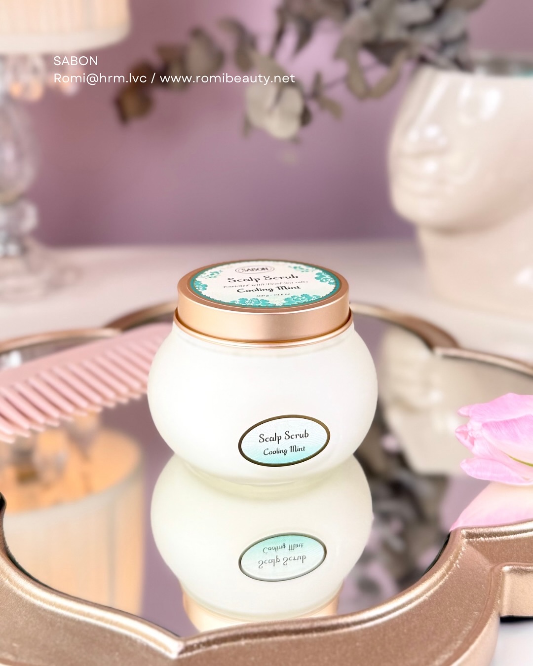 ヘッドスクラブ リフレッシング(ミント)/SABON/ヘッドスクラブを使ったクチコミ（2枚目）