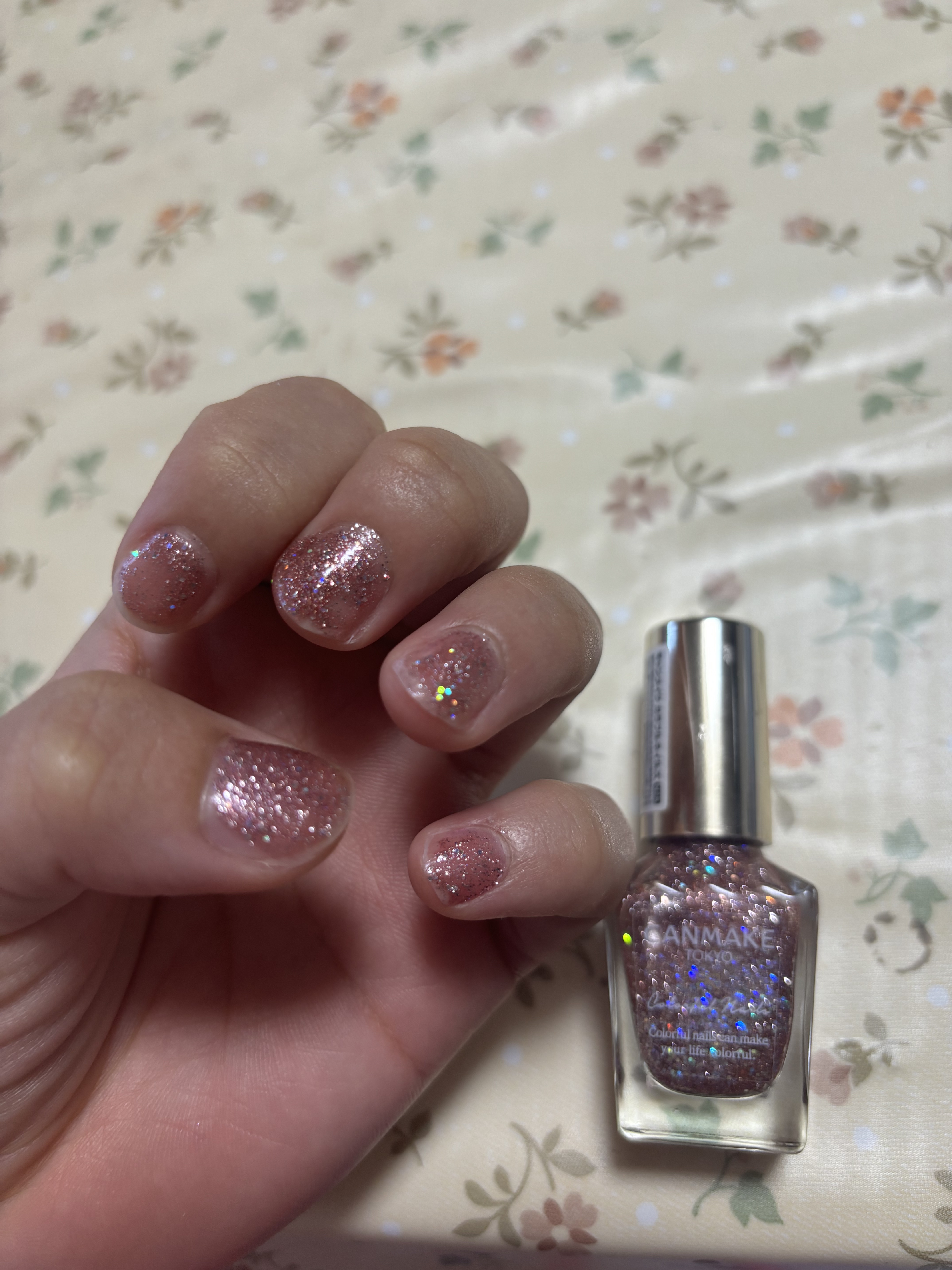 カラフルネイルズ/キャンメイク/マニキュアを使ったクチコミ（1枚目）