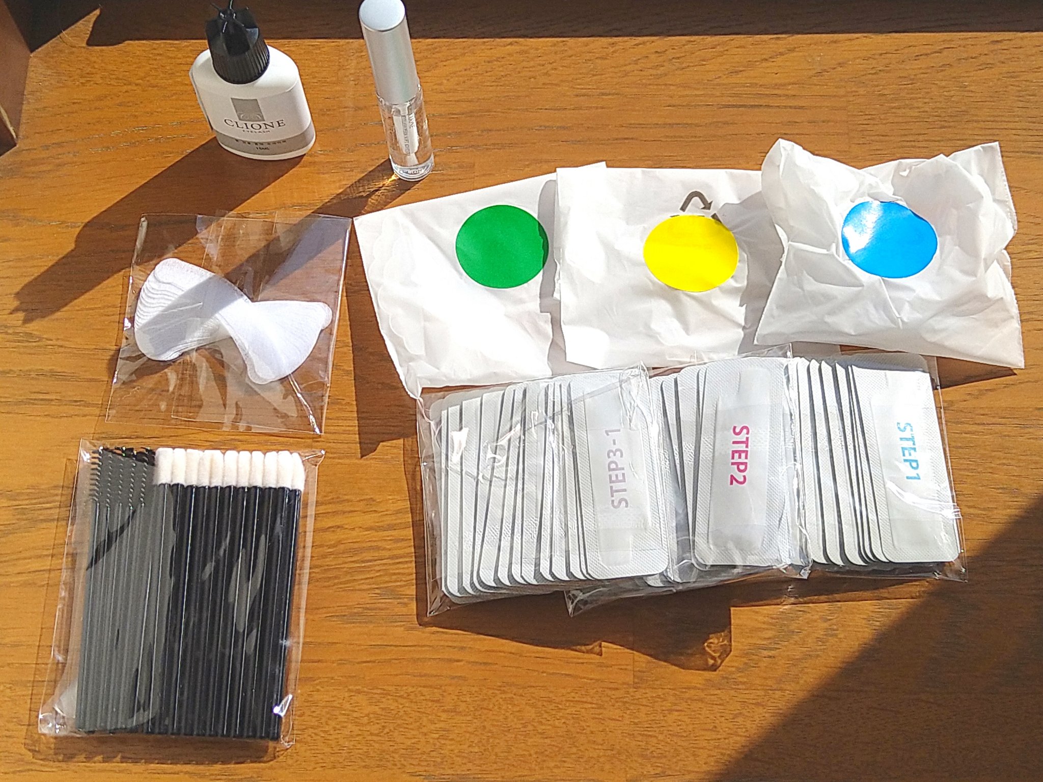 低刺激セルフまつげパーマキット/CLIONE/その他キットセットを使ったクチコミ（2枚目）