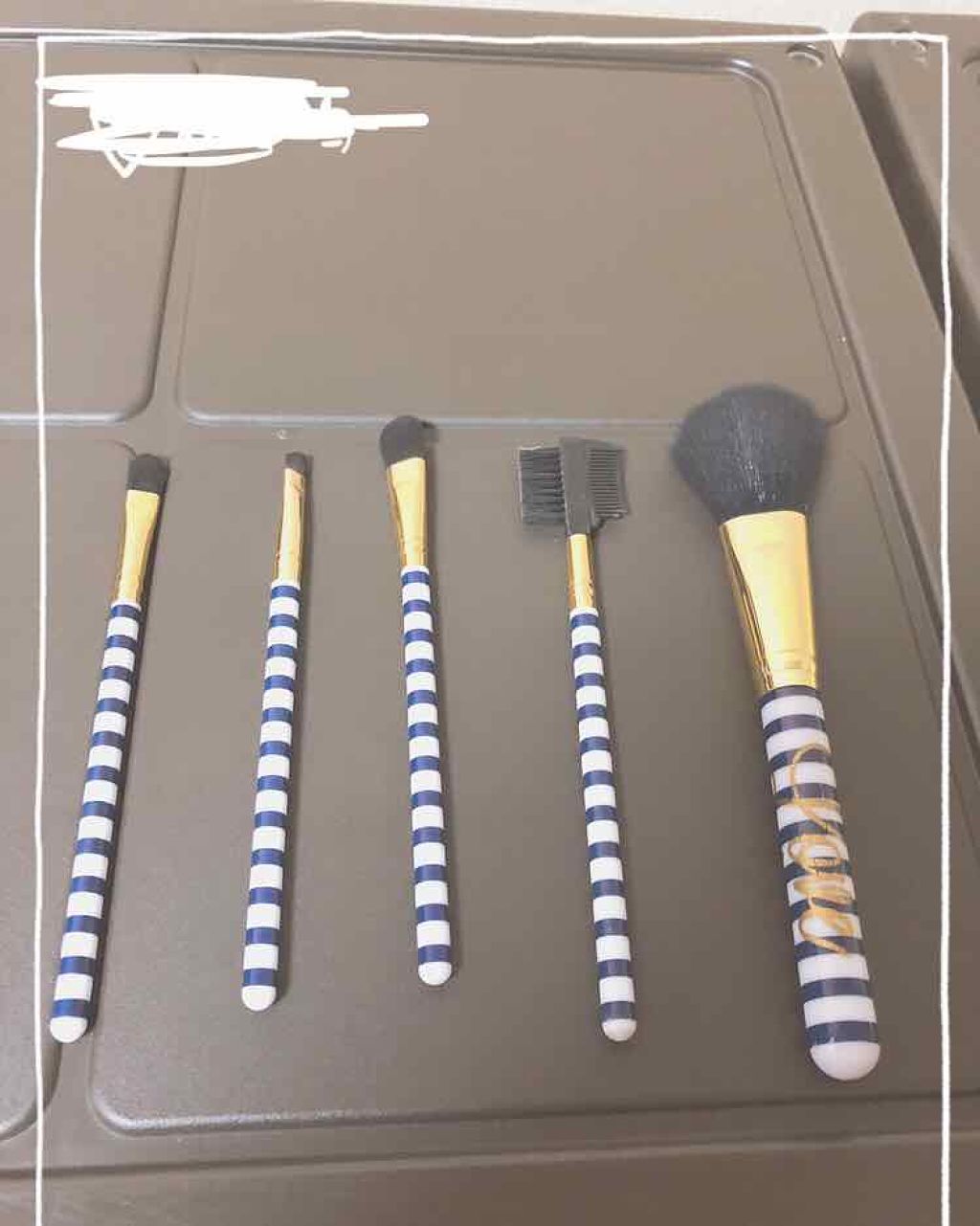 メイクポーチブラシ / セリア