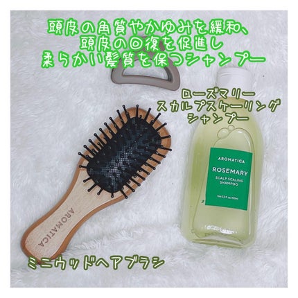 ローズマリー ヘア トライアルセット/AROMATICA/トライアルキットを使ったクチコミ(3枚目)