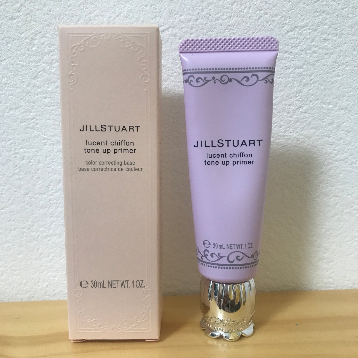 ジルスチュアート ルーセントシフォン トーンアップ プライマー/JILL STUART/化粧下地を使ったクチコミ(1枚目)
