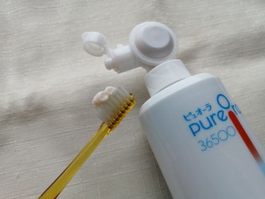 PureOra36500 薬用ハグキ高密着クリームハミガキ/ピュオーラ/歯磨き粉を使ったクチコミ（3枚目）