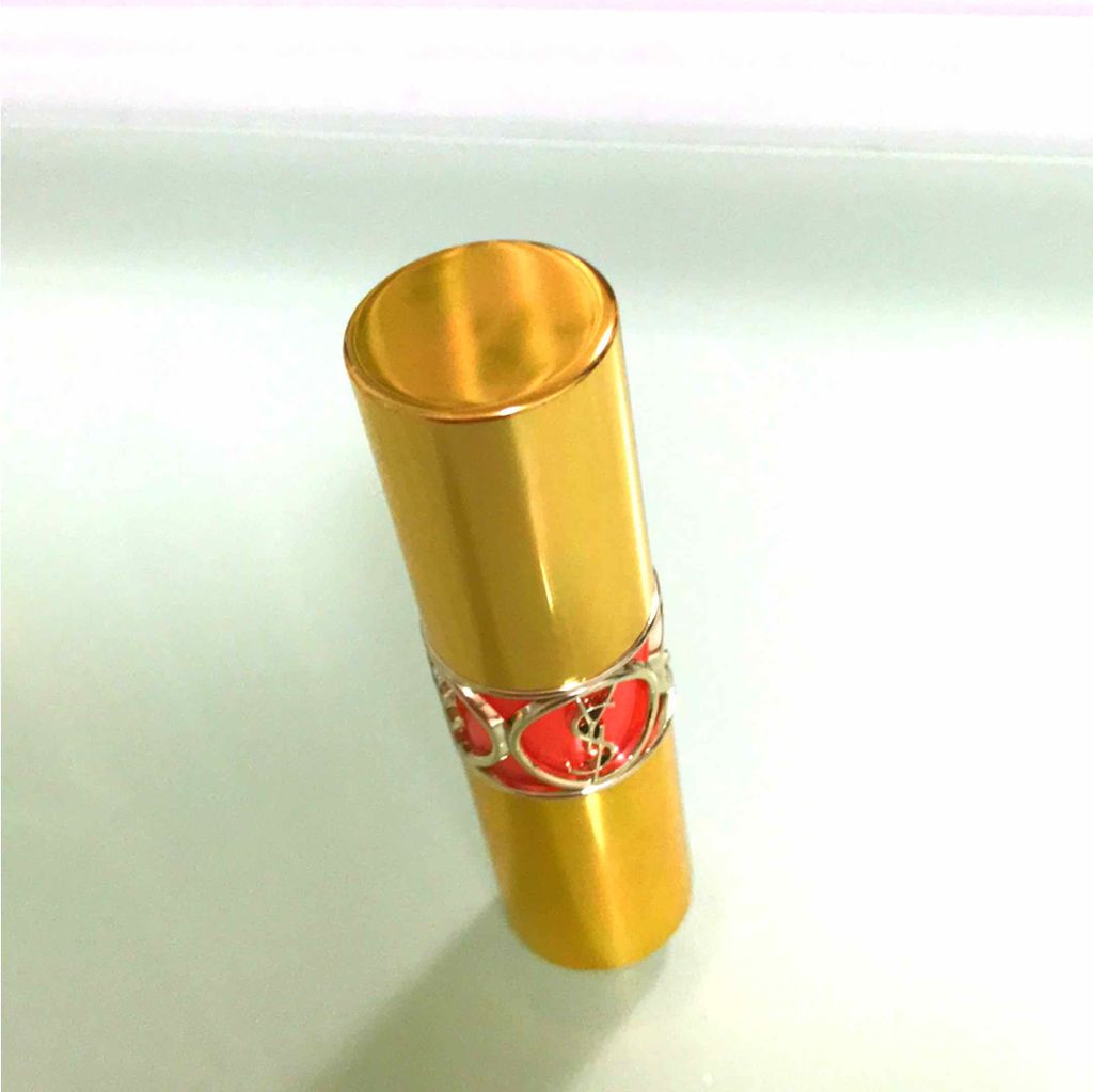 ルージュ ヴォリュプテ シャイン/YVES SAINT LAURENT BEAUTE/口紅を使ったクチコミ(1枚目)