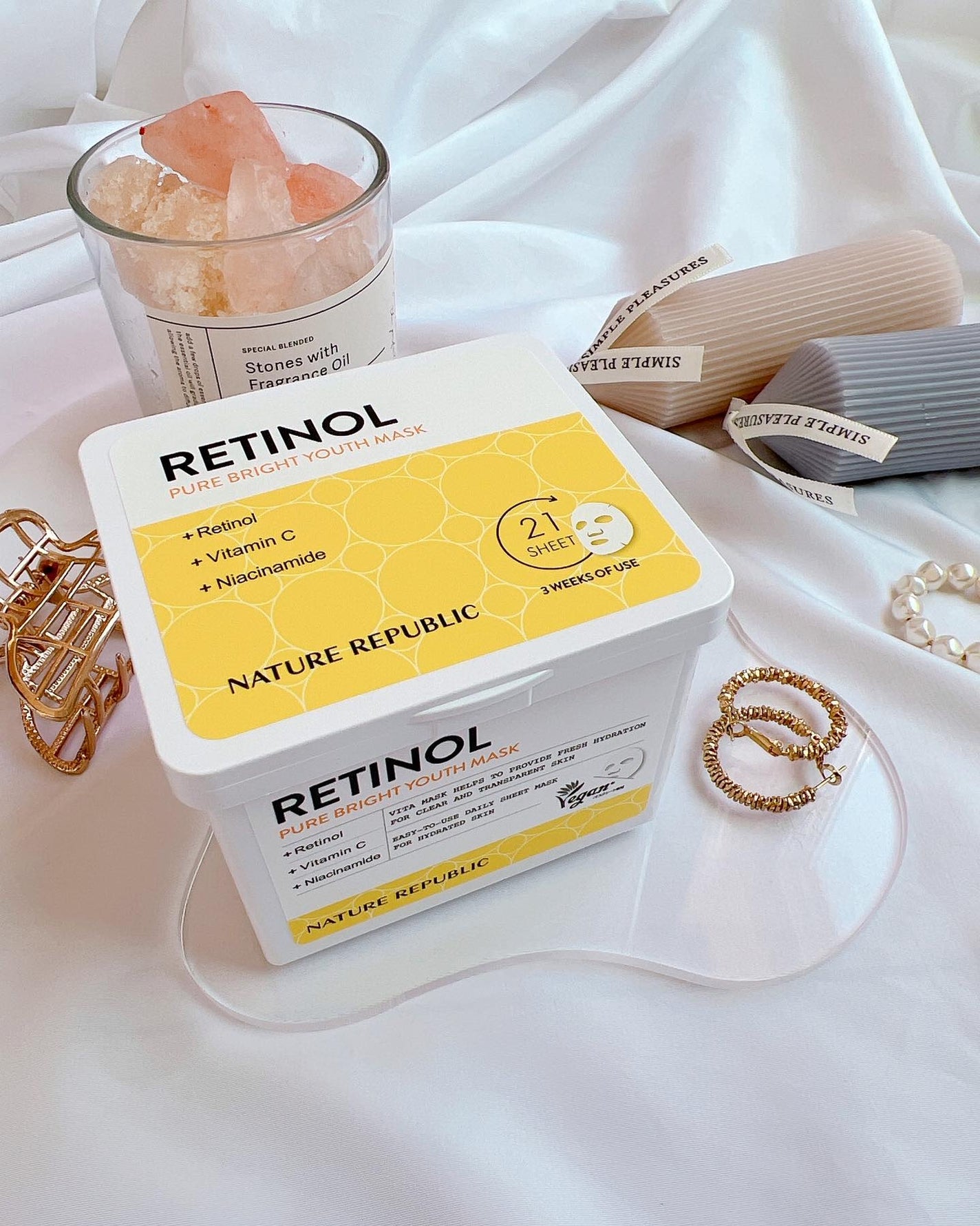 キューブマスク レチノール/ネイチャーリパブリック/シートマスク・パックを使ったクチコミ(5枚目)