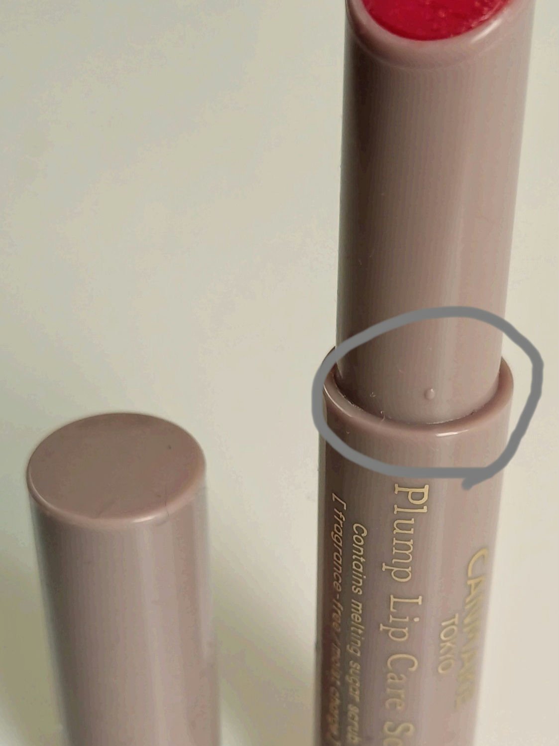 プランプリップケアスクラブ/キャンメイク/リップスクラブを使ったクチコミ（2枚目）