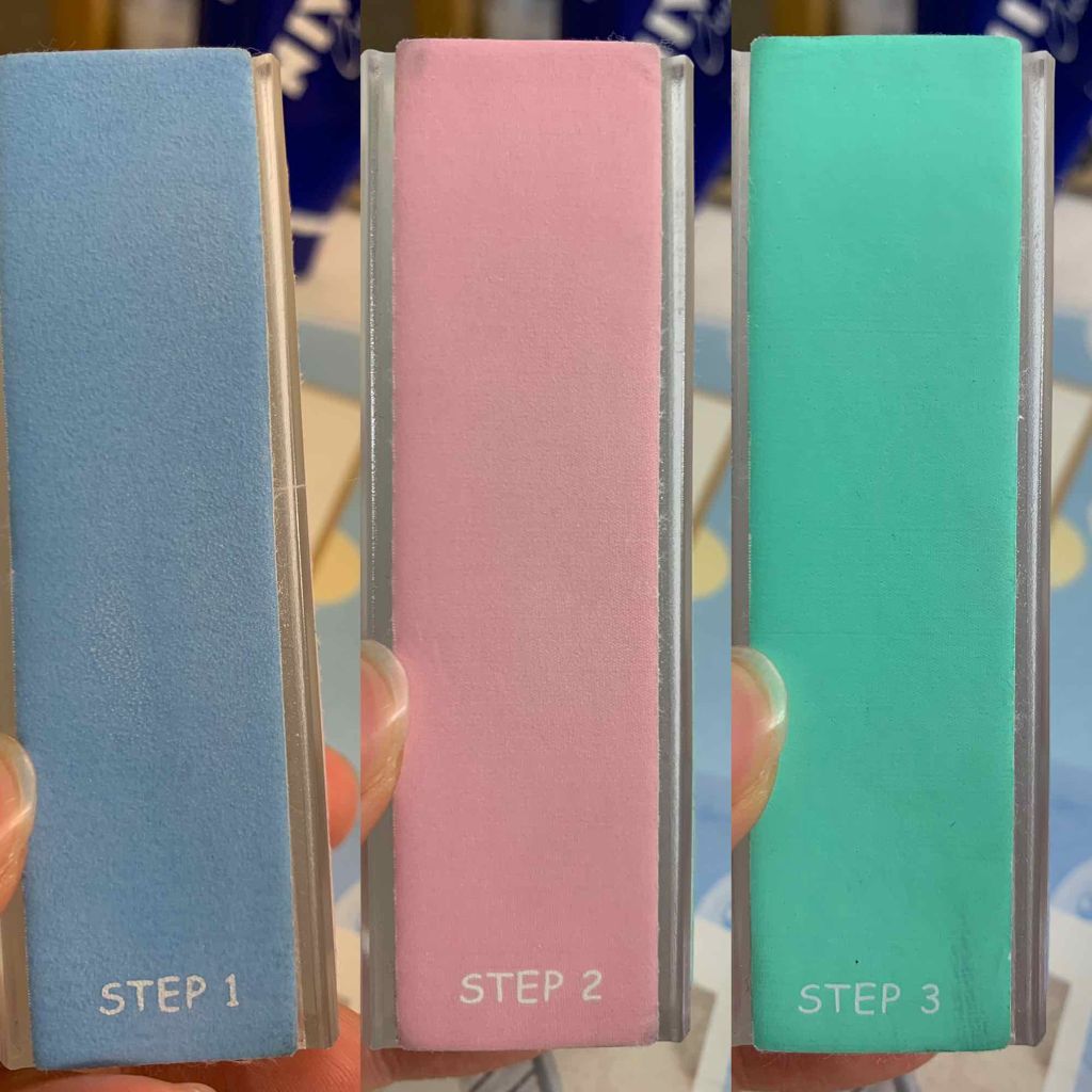 3ステップつめみがき/DAISO/ネイル用品を使ったクチコミ(2枚目)