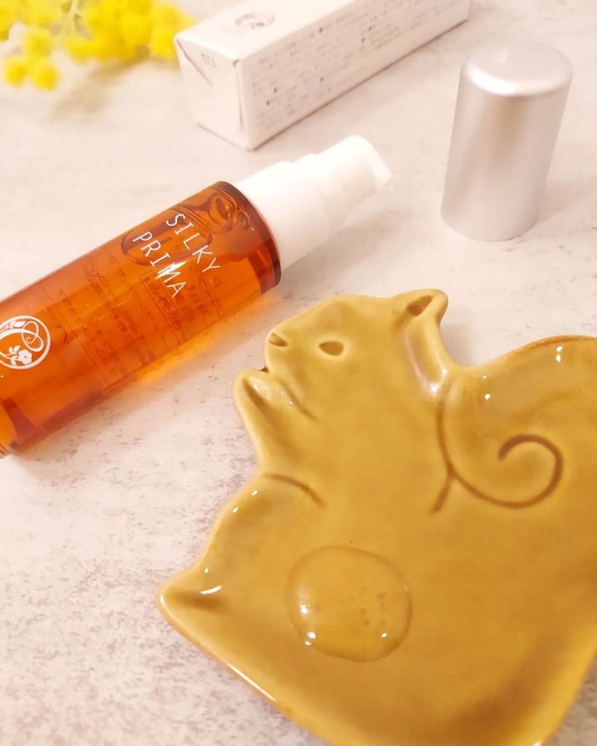 SILKY PRIMA/クオリ/美容液を使ったクチコミ（2枚目）