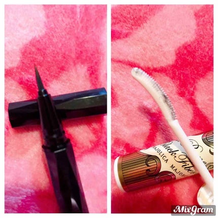 ラッシュボーン ブラックファイバーイン/MAJOLICA MAJORCA/マスカラ下地を使ったクチコミ(4枚目)