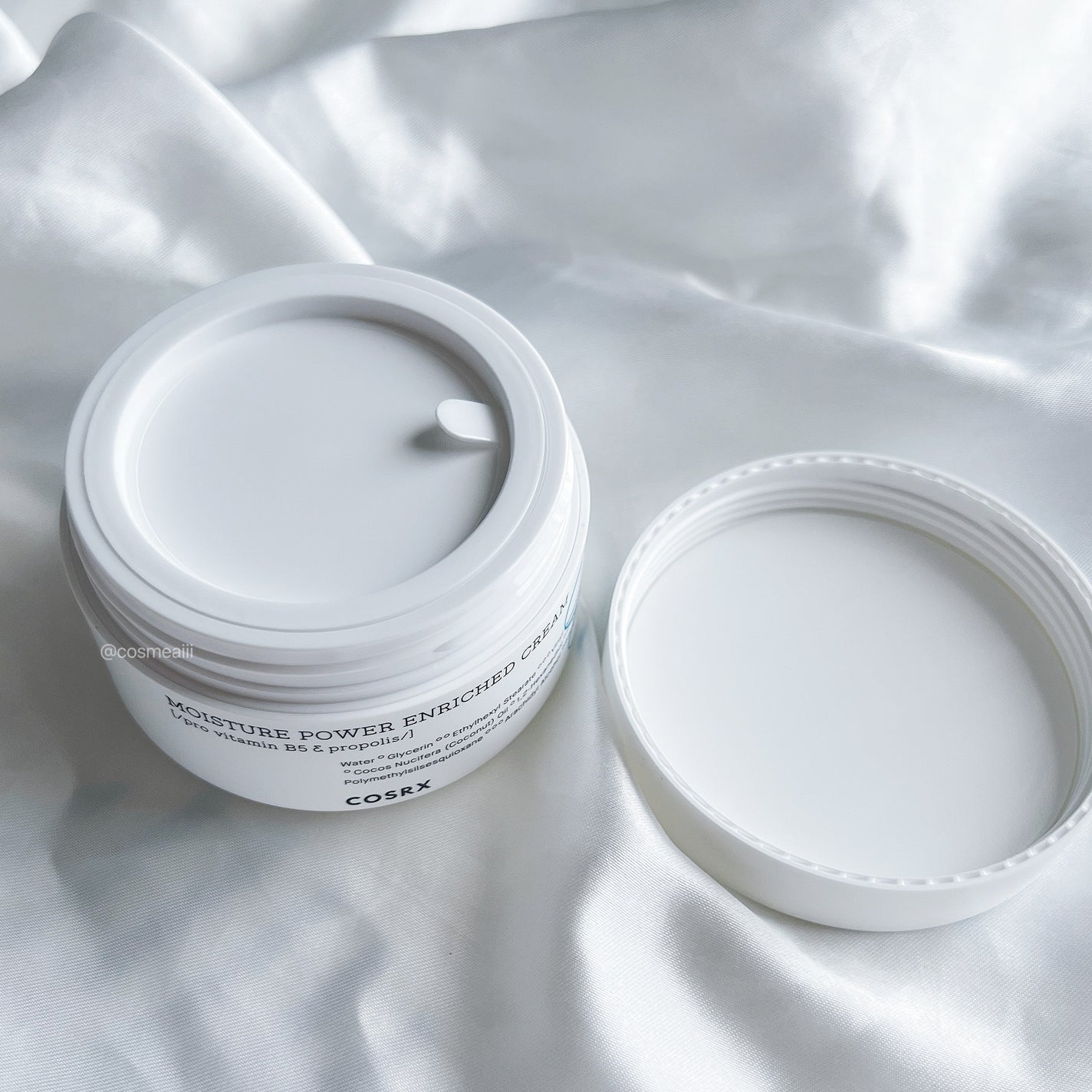 ハイドリウムモイスチャーパワーエンリッチトクリーム /COSRX/フェイスクリームを使ったクチコミ(3枚目)