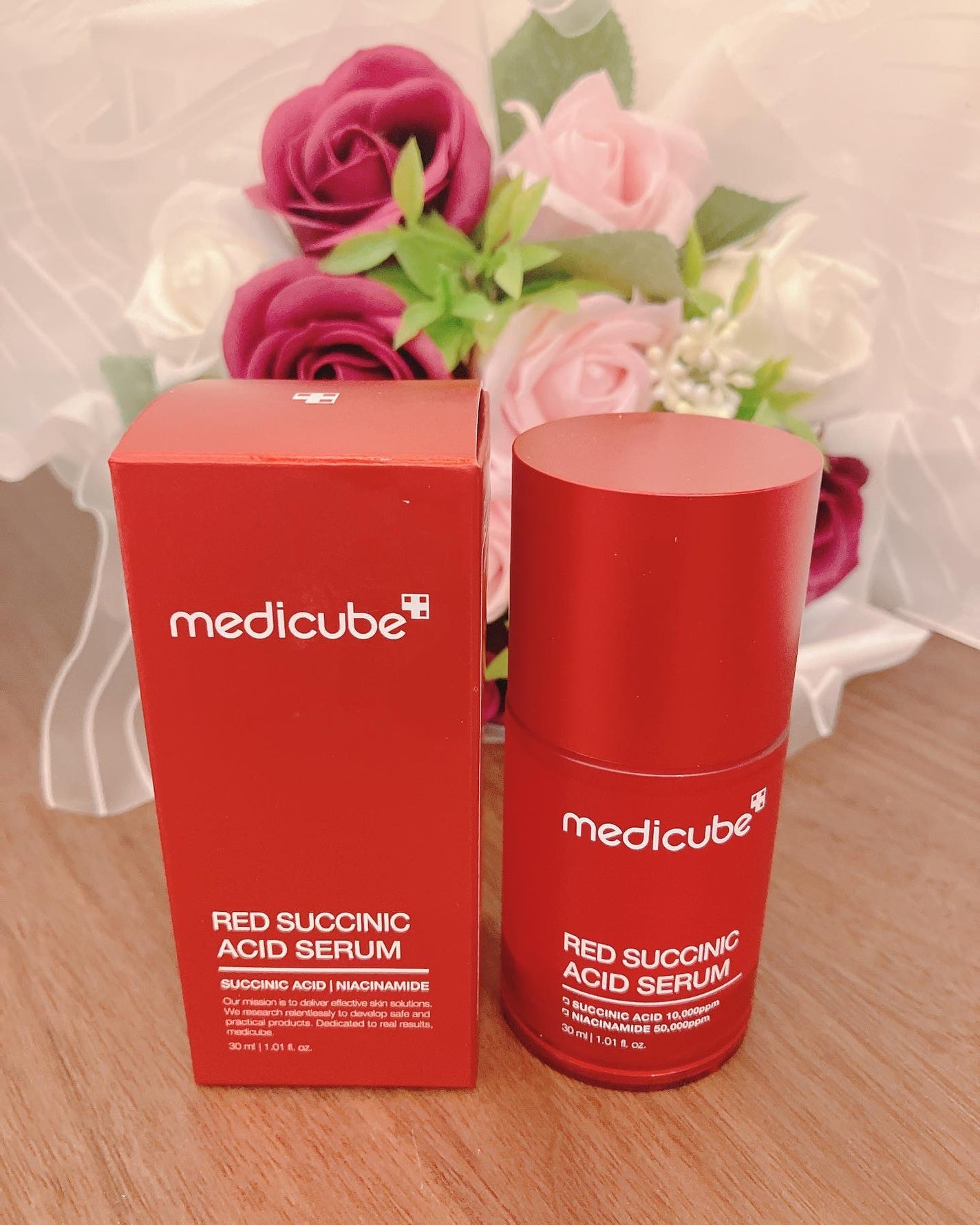 レッドアクネセラム/MEDICUBE/美容液を使ったクチコミ(4枚目)