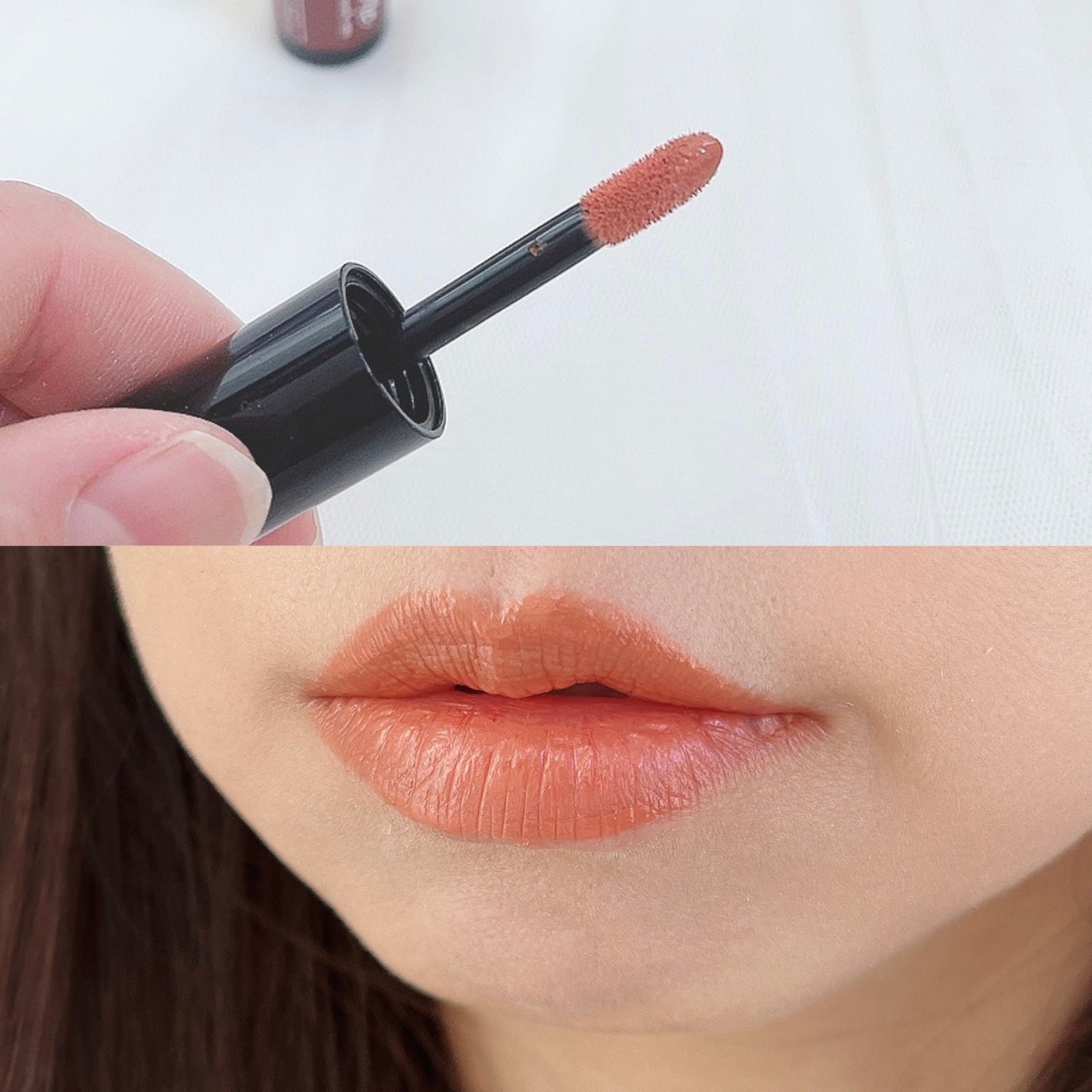 さらふわティント/crayontouch-me/リップティントを使ったクチコミ(4枚目)