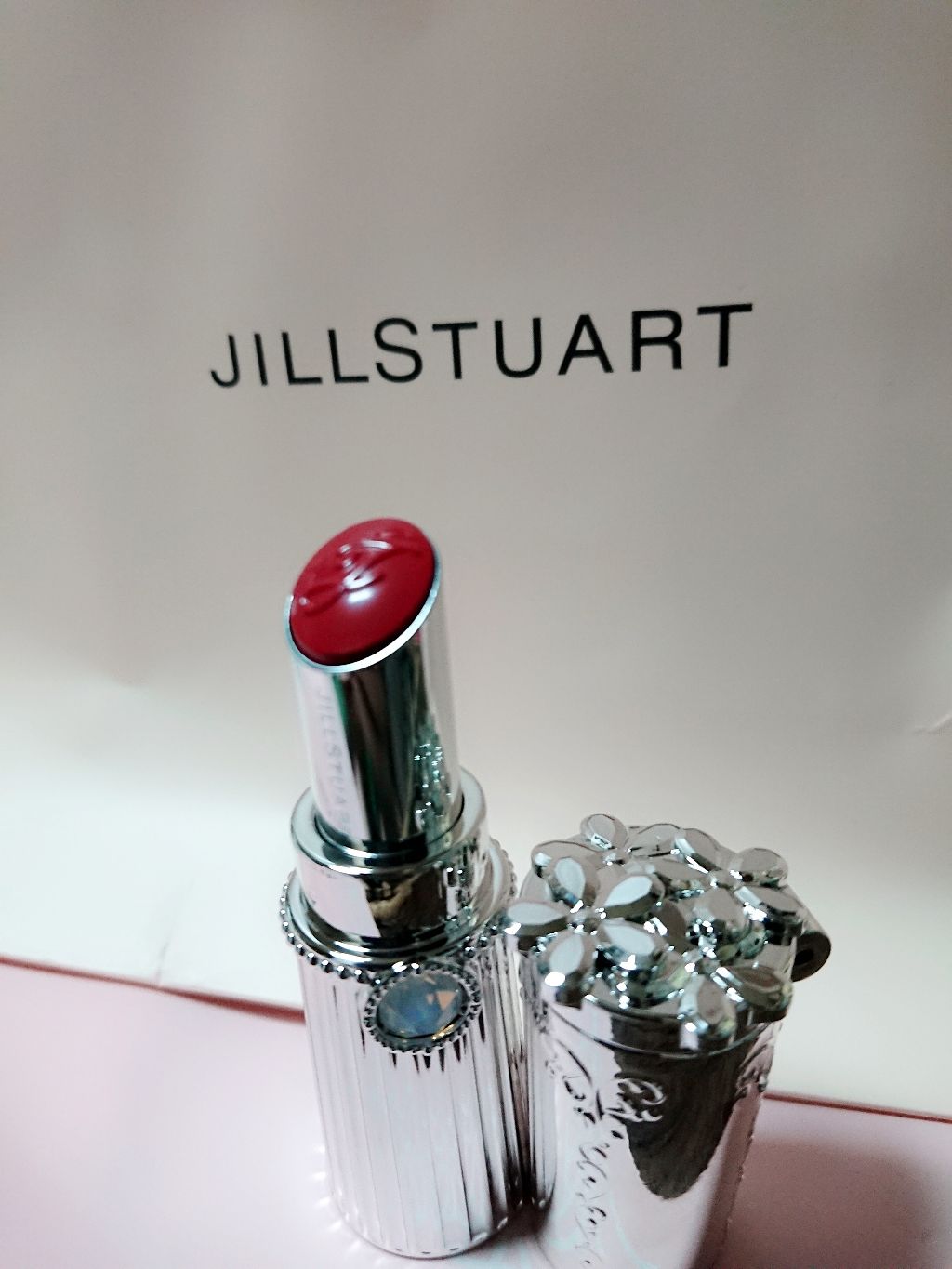 ジルスチュアート リップブロッサム ベルベット/JILL STUART/口紅を使ったクチコミ(1枚目)