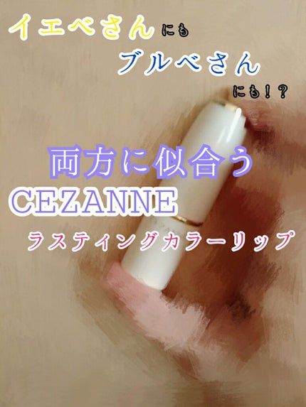 ラスティング リップカラーN/CEZANNE/口紅を使ったクチコミ(1枚目)
