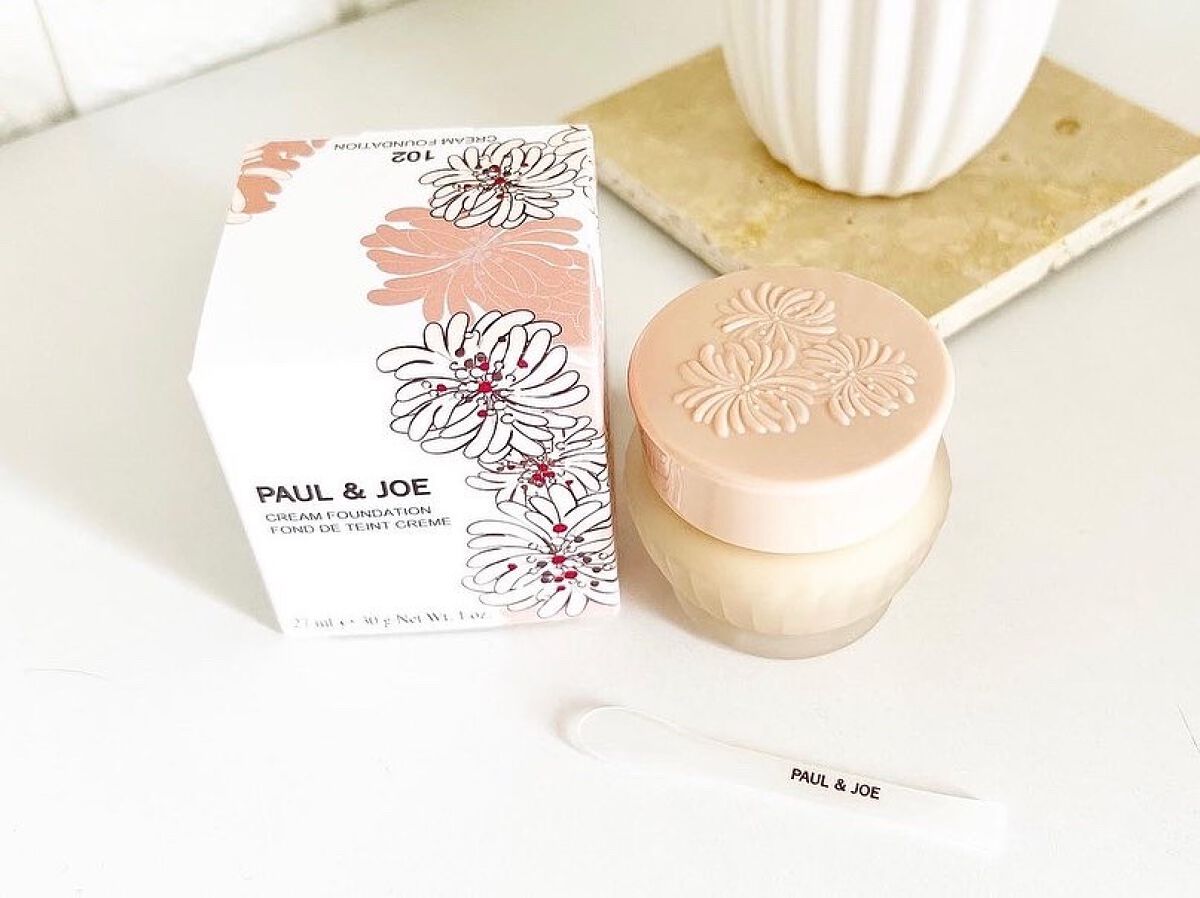 フォンダン クリーム ファンデーション/PAUL & JOE BEAUTE/クリーム・エマルジョンファンデーションを使ったクチコミ(1枚目)