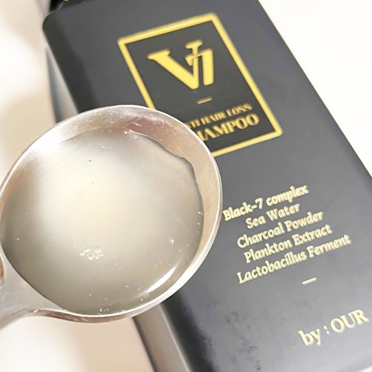 V7 アンチヘアロス シャンプー/by : OUR/サロンシャンプーを使ったクチコミ（3枚目）