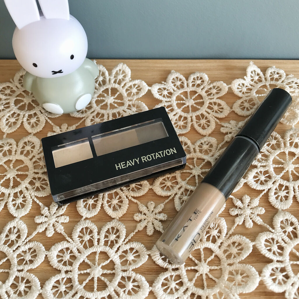 ナチュラルパウダーアイブロウ アッシュブラウン/ヘビーローテーション/パウダーアイブロウを使ったクチコミ（1枚目）