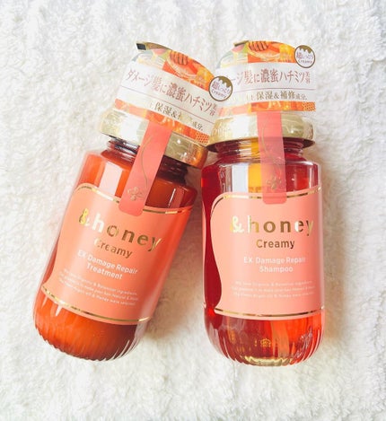 Creamy EXダメージリペアシャンプー1.0/ヘアトリートメント2.0/&honey/市販シャンプーを使ったクチコミ(1枚目)