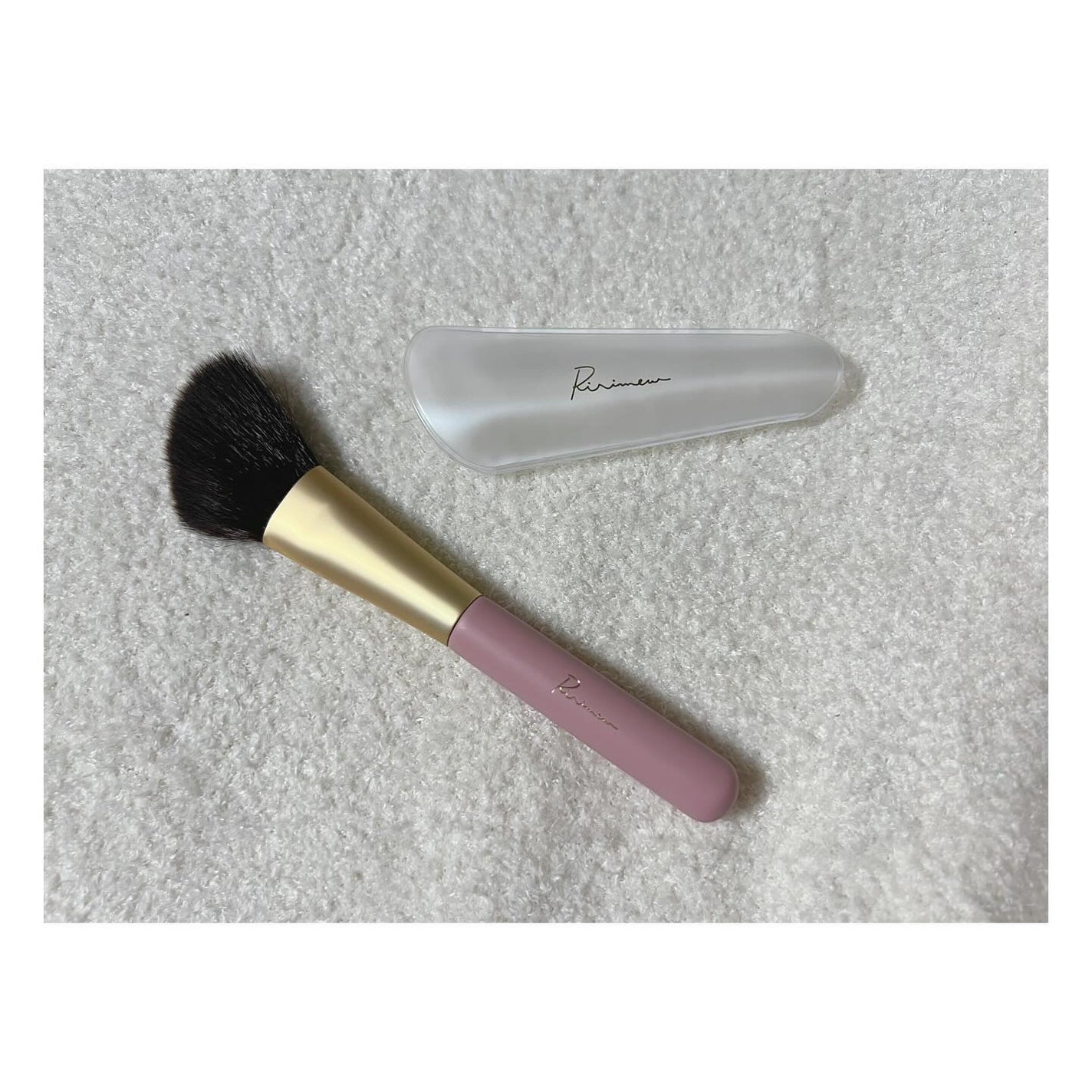 チークフィックスブラシ/Ririmew/メイクブラシを使ったクチコミ(1枚目)