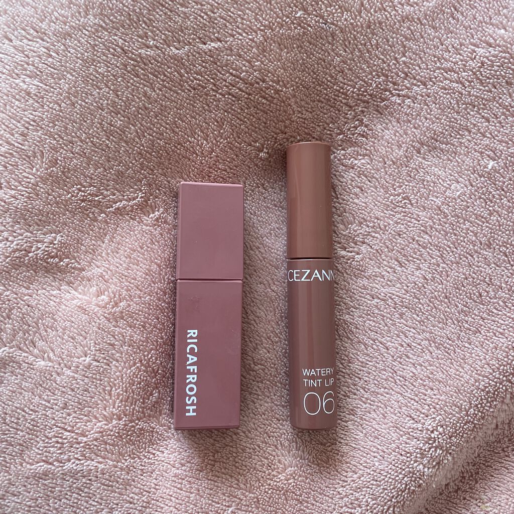 ジューシーリブティント/RICAFROSH/リップティントを使ったクチコミ（1枚目）