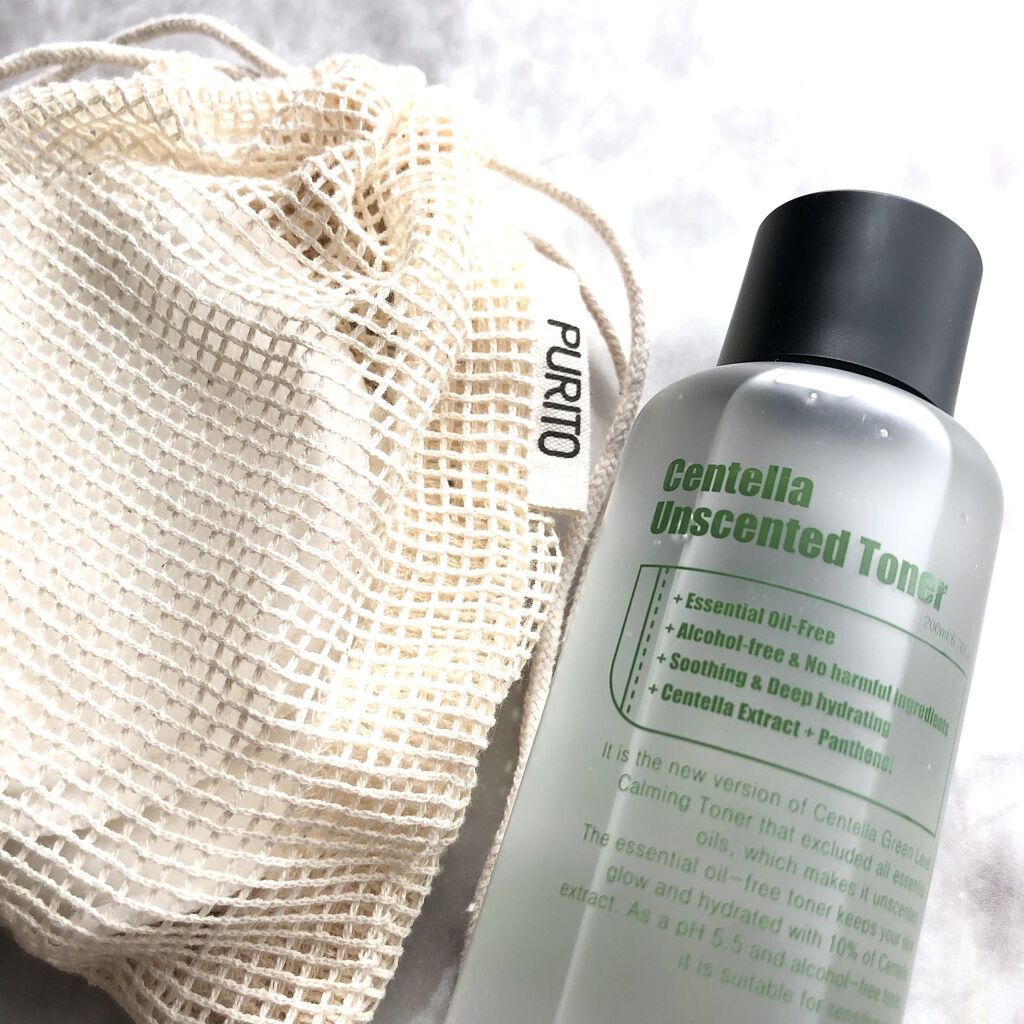 センテラアンセンティドトナー/PURITO/化粧水を使ったクチコミ（2枚目）